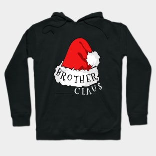 Brother Claus Santa Hat Christmas Matching Family Pajama Hoodie